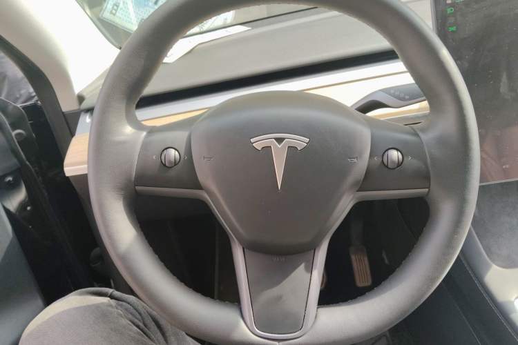 Used Tesla Model Y 2022 Revised Version Rear-Wheel Drive Steering Wheel