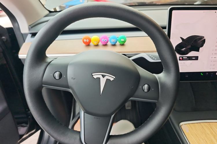 Used Tesla Model Y 2022 Rear-Wheel-Drive Version Steering Wheel
