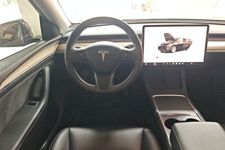 Used Tesla Model Y 2022 Revised Version Rear-Wheel Drive Steering Wheel