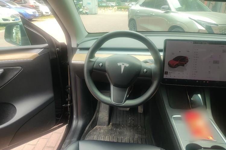 Used Tesla Model Y 2022 Revised Version Rear-Wheel Drive Steering Wheel