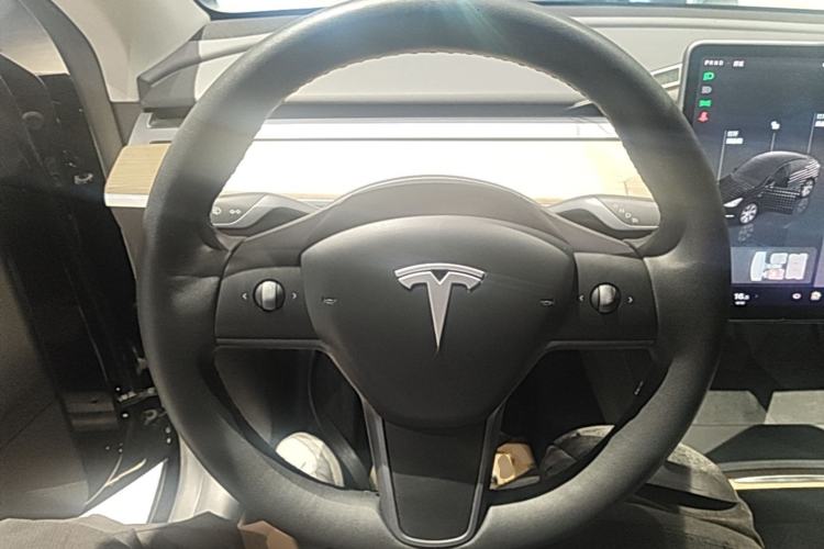 Used Tesla Model Y 2022 Rear-Wheel-Drive Version Steering Wheel