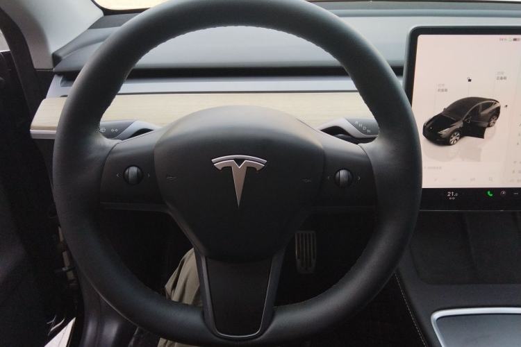 Used Tesla Model Y 2022 Revised Version Rear-Wheel Drive Steering Wheel