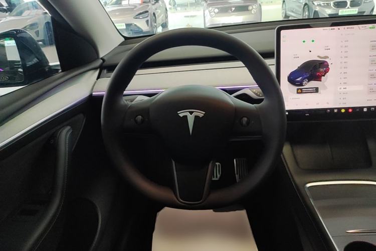 Used Tesla Model Y 2022 Revised Version Rear-Wheel Drive Steering Wheel