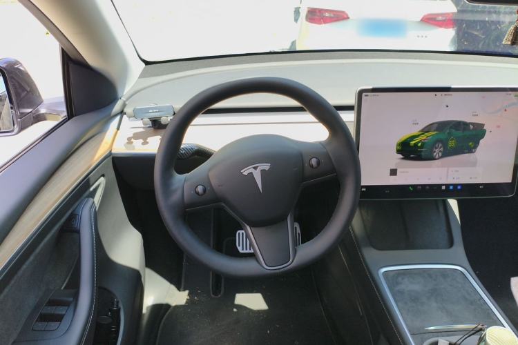 Used Tesla Model Y 2022 Revised Version Rear-Wheel Drive Steering Wheel