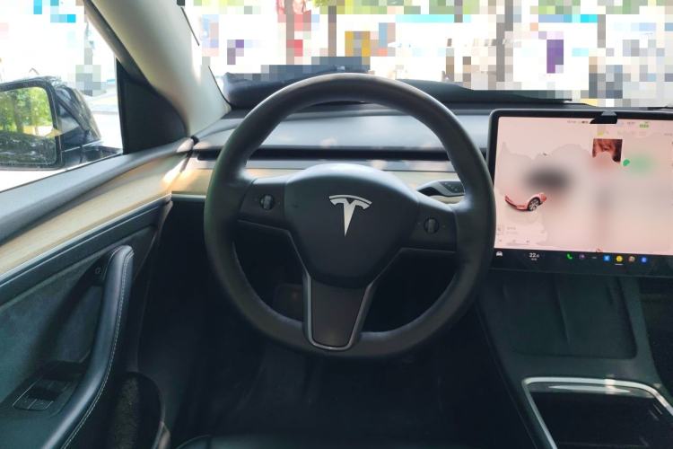 Used Tesla Model Y 2022 Revised Version Rear-Wheel Drive Steering Wheel