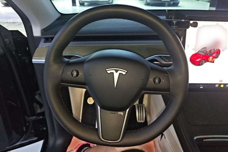 Used Tesla Model Y 2022 Revised Version Long-Range All-Wheel Drive Steering Wheel
