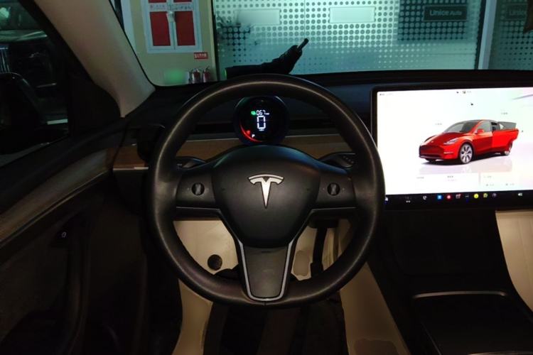 Used Tesla Model Y 2022 Rear-Wheel-Drive Version Steering Wheel
