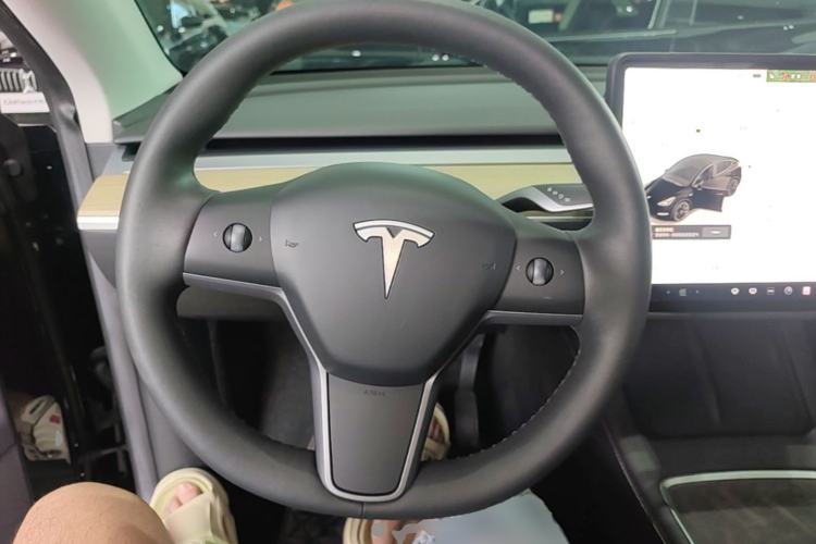 Used Tesla Model Y 2022 Revised Version Rear-Wheel Drive Steering Wheel