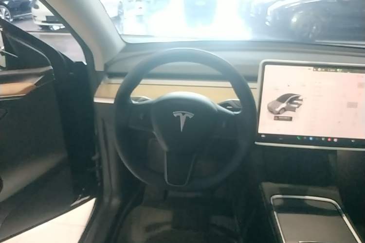Used Tesla Model Y 2022 Revised Version Rear-Wheel Drive Steering Wheel
