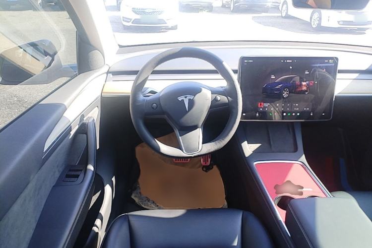 Used Tesla Model Y 2022 Revised Version Rear-Wheel Drive Steering Wheel