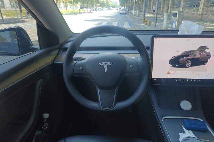 Used Tesla Model Y 2022 Revised Version Rear-Wheel Drive Steering Wheel