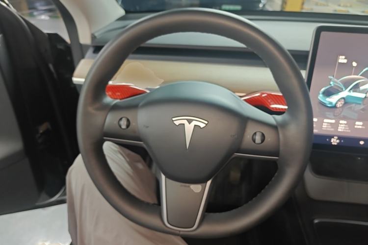 Used Tesla Model Y 2022 Rear-Wheel-Drive Version Steering Wheel
