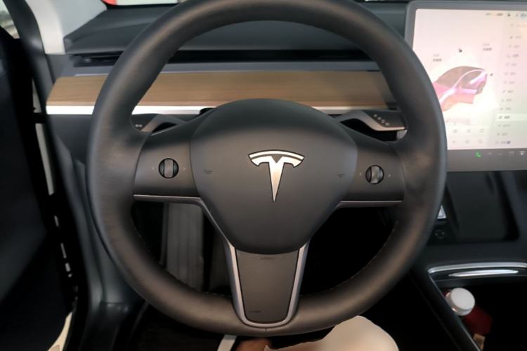 Used Tesla Model Y 2022 Rear-Wheel-Drive Version Steering Wheel