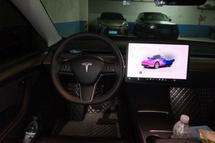 Used Tesla Model Y 2022 Revised Version Rear-Wheel Drive Steering Wheel
