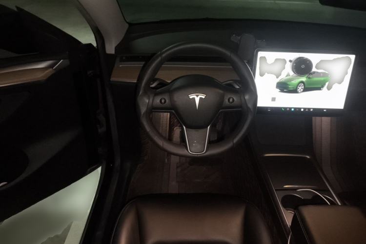 Used Tesla Model Y 2022 Revised Version Long-Range All-Wheel Drive Steering Wheel