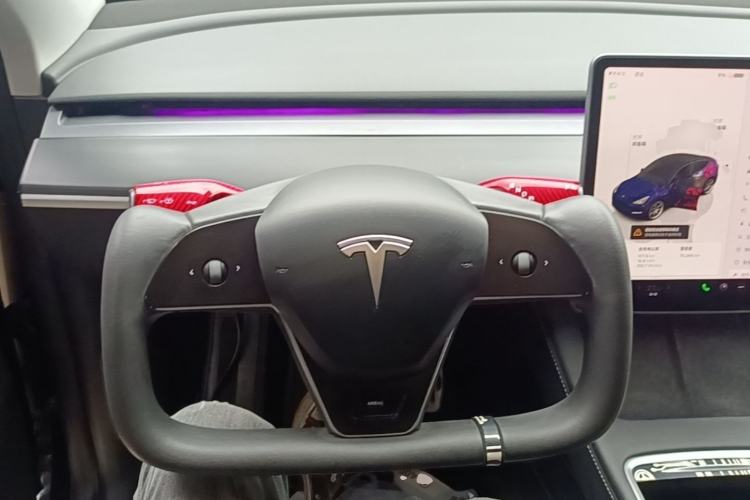 Used Tesla Model Y 2022 Revised Version Rear-Wheel Drive Steering Wheel
