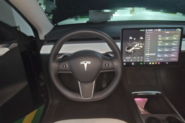 Used Tesla Model Y 2022 Rear-Wheel-Drive Version Steering Wheel