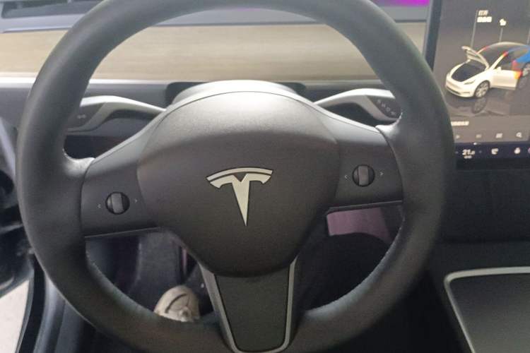 Used Tesla Model Y 2022 Rear-Wheel-Drive Version Steering Wheel
