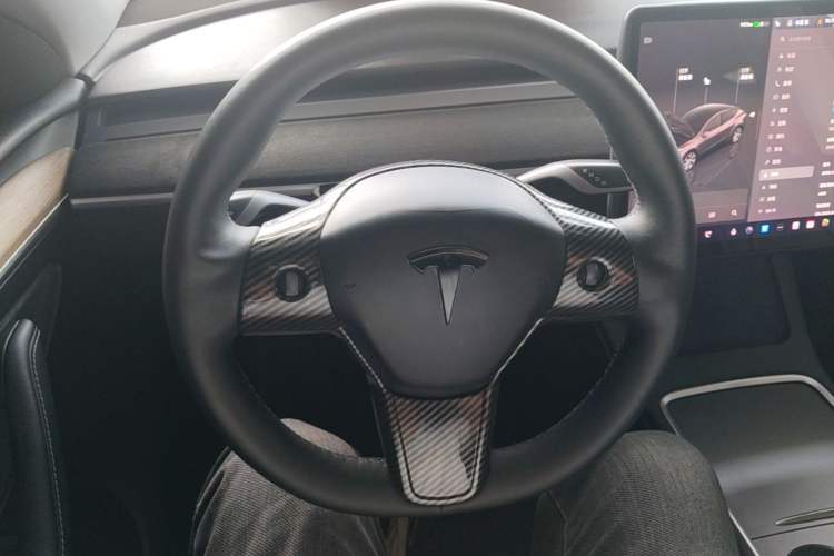 Used Tesla Model Y 2022 Revised Version Rear-Wheel Drive Steering Wheel
