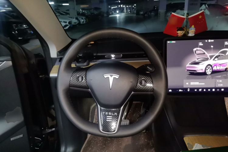 Used Tesla Model Y 2022 Revised Version Rear-Wheel Drive Steering Wheel