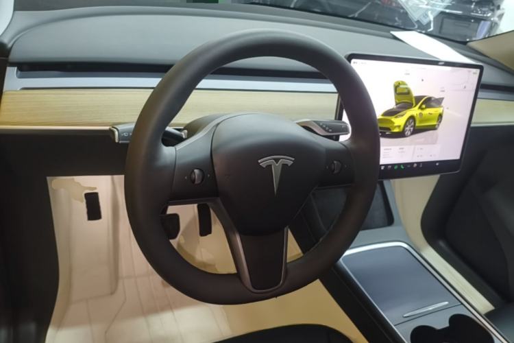 Used Tesla Model Y 2022 Revised Version Rear-Wheel Drive Steering Wheel