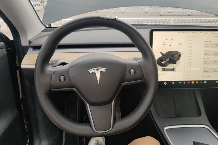 Used Tesla Model Y 2022 Revised Version Rear-Wheel Drive Steering Wheel