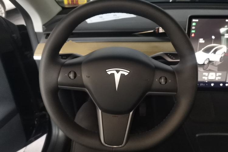 Used Tesla Model Y 2022 Rear-Wheel-Drive Version Steering Wheel