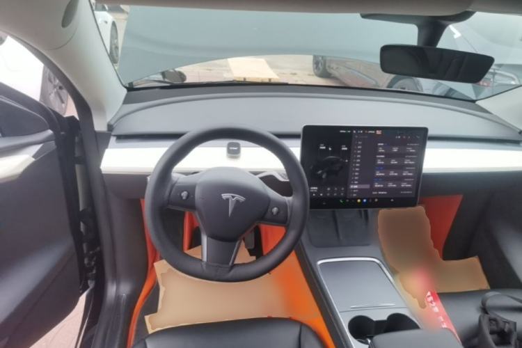 Used Tesla Model Y 2022 Revised Version Long-Range All-Wheel Drive Steering Wheel