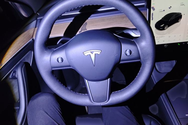 Used Tesla Model Y 2022 Rear-Wheel-Drive Version Steering Wheel