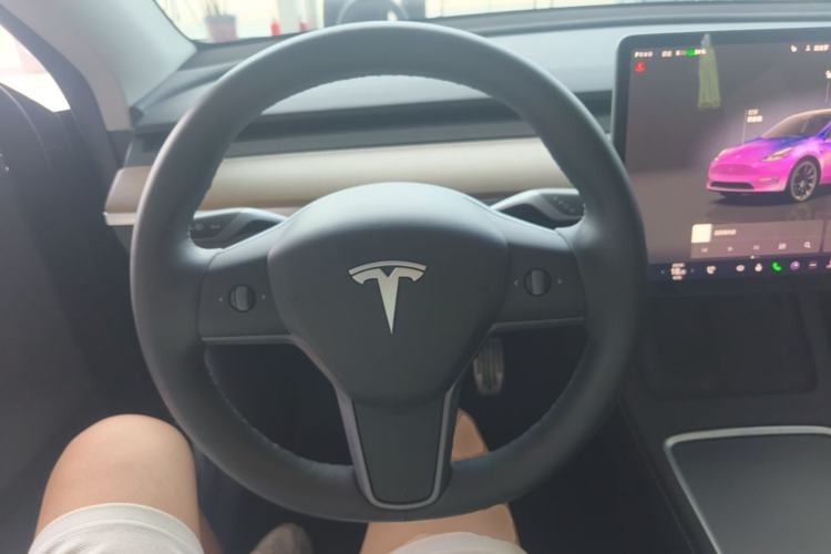 Used Tesla Model Y 2022 Rear-Wheel-Drive Version Steering Wheel