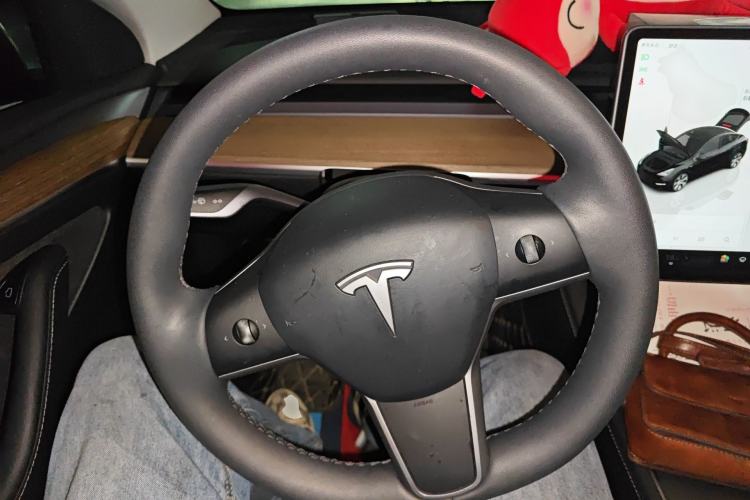 Used Tesla Model Y 2022 Revised Version Rear-Wheel Drive Steering Wheel