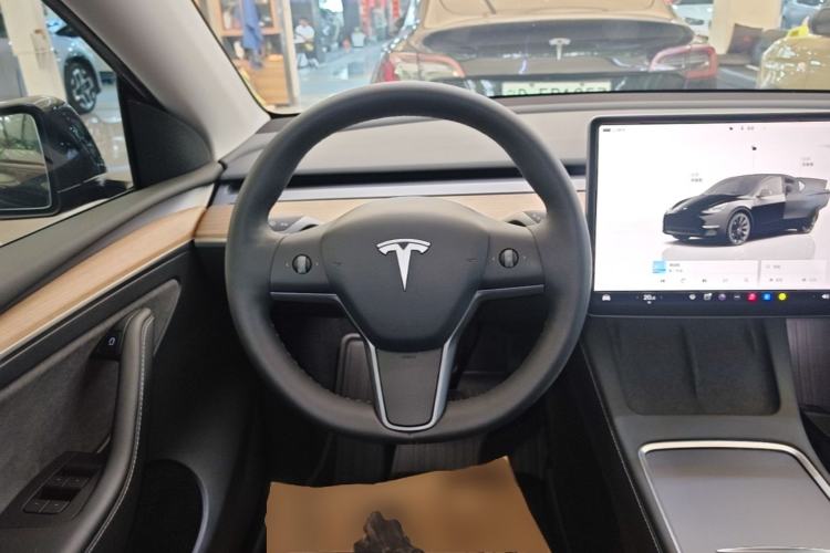 Used Tesla Model Y 2022 Rear-Wheel-Drive Version Steering Wheel