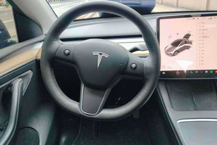 Used Tesla Model Y 2022 Rear-Wheel-Drive Version Steering Wheel