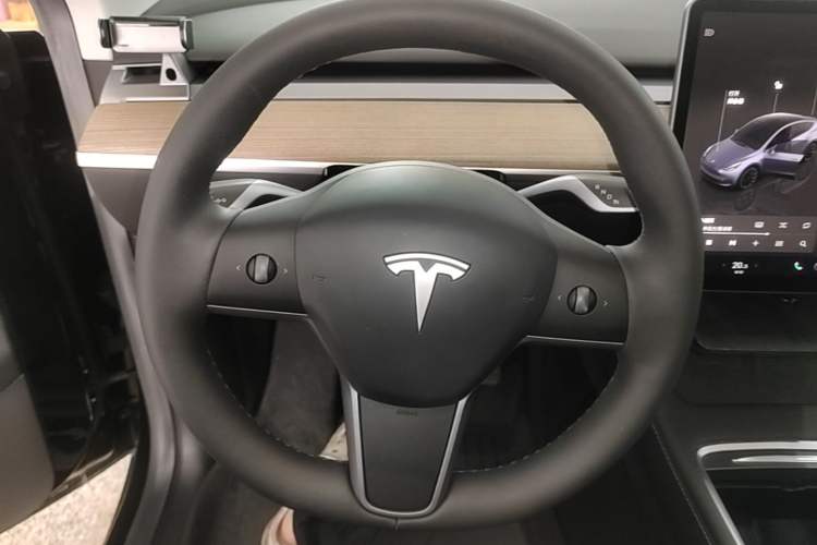 Used Tesla Model Y 2022 Rear-Wheel-Drive Version Steering Wheel