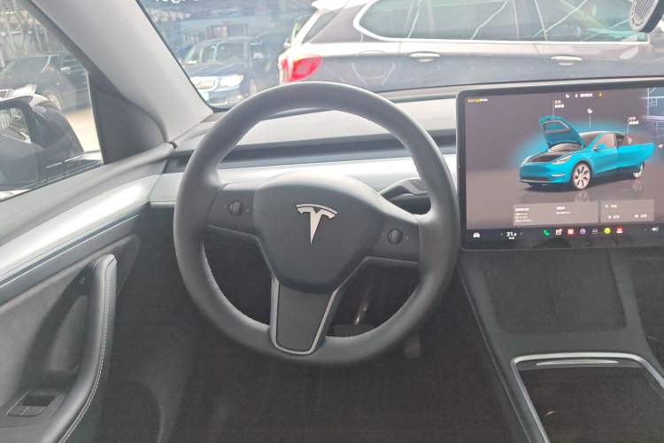 Used Tesla Model Y 2022 Revised Version Rear-Wheel Drive Steering Wheel