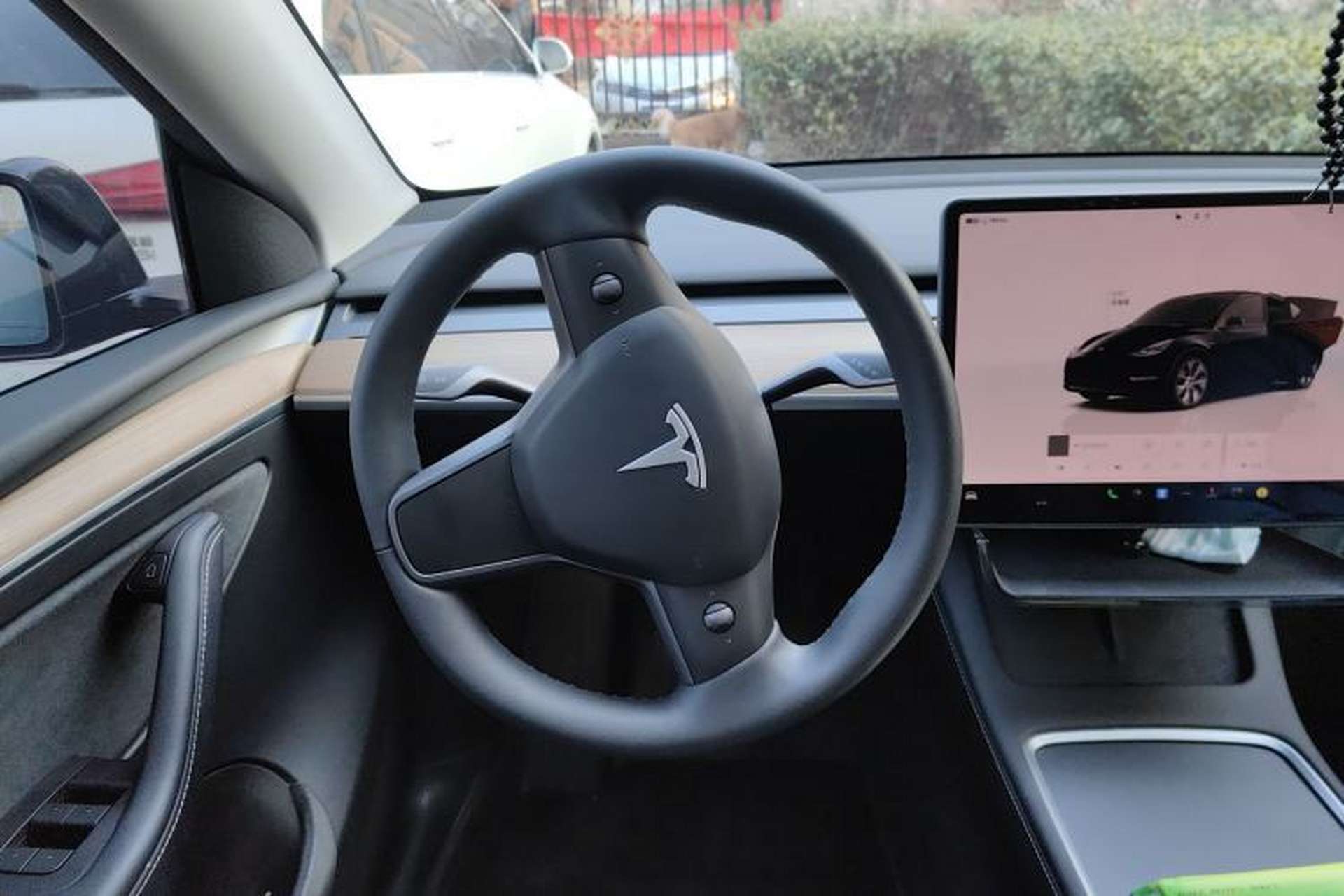 Used Tesla Model Y 2022 Revised Version Rear-Wheel Drive Steering Wheel