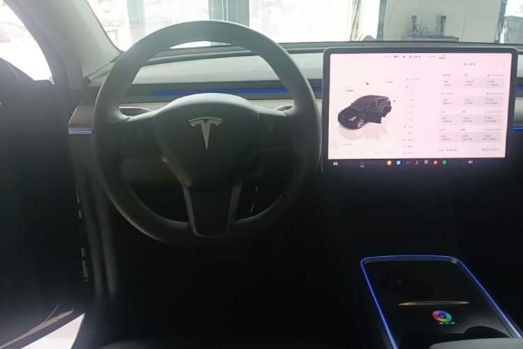 Used Tesla Model Y 2022 Revised Version Rear-Wheel Drive Steering Wheel
