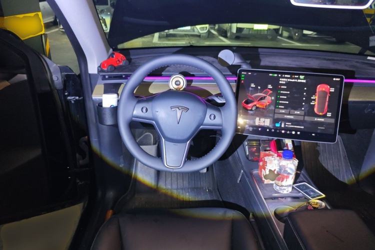 Used Tesla Model Y 2022 Revised Version Rear-Wheel Drive Steering Wheel