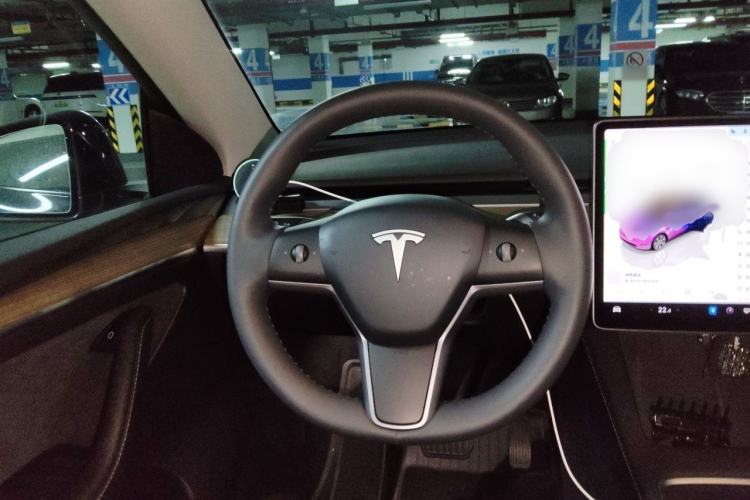 Used Tesla Model Y 2022 Revised Version Rear-Wheel Drive Steering Wheel