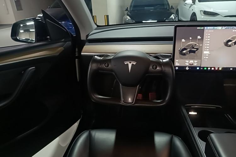 Used Tesla Model Y 2022 Rear-Wheel-Drive Version Steering Wheel