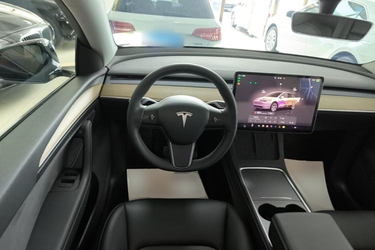 Used Tesla Model Y 2022 Revised Version Rear-Wheel Drive Steering Wheel