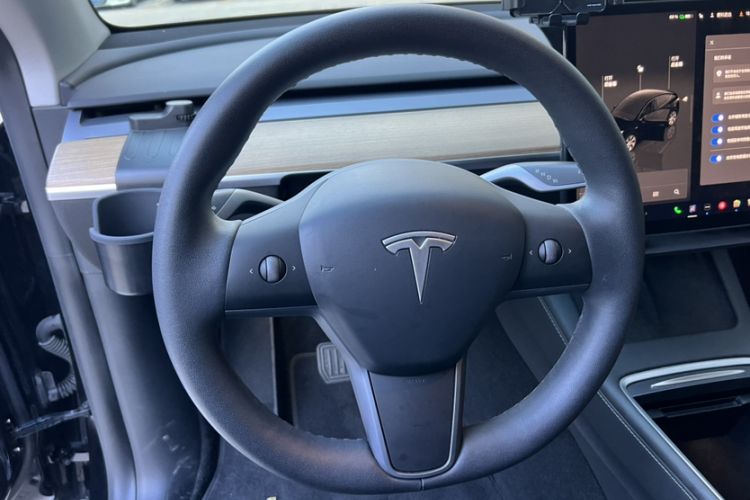 Used Tesla Model Y 2022 Rear-Wheel-Drive Version Steering Wheel