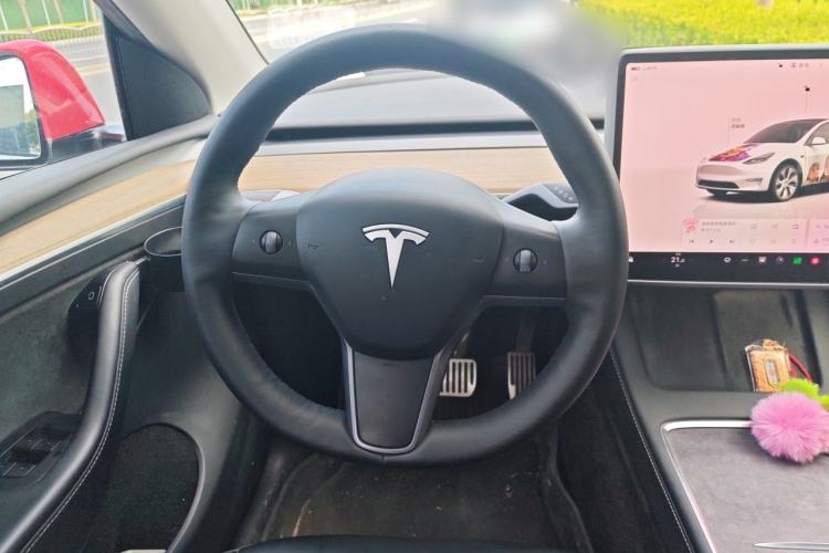 Used Tesla Model Y 2022 Rear-Wheel-Drive Version Steering Wheel