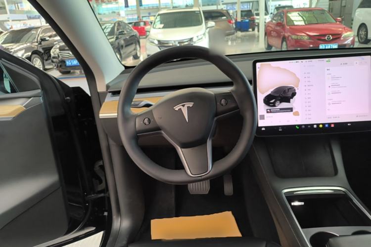 Used Tesla Model Y 2022 Revised Version Rear-Wheel Drive Steering Wheel