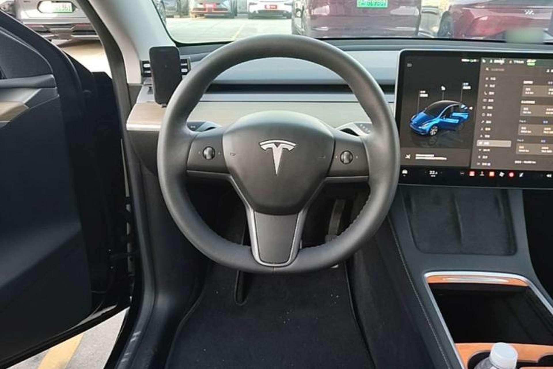 Used Tesla Model Y 2022 Revised Version Rear-Wheel Drive Steering Wheel