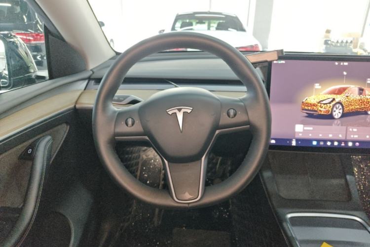Used Tesla Model Y 2022 Rear-Wheel-Drive Version Steering Wheel