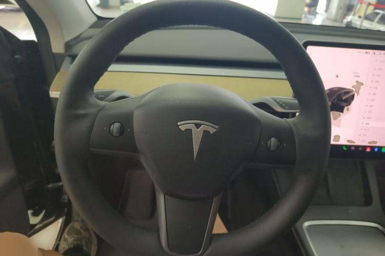 Used Tesla Model Y 2022 Revised Version Long-Range All-Wheel Drive Steering Wheel