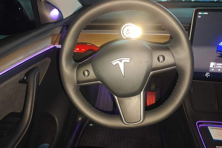 Used Tesla Model Y 2022 Revised Version Rear-Wheel Drive Steering Wheel