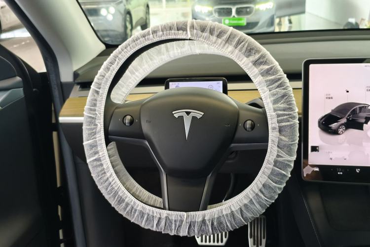 Used Tesla Model Y 2022 Revised Version Rear-Wheel Drive Steering Wheel