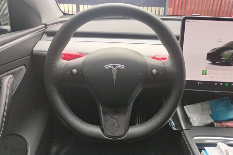 Used Tesla Model Y 2022 Rear-Wheel-Drive Version Steering Wheel
